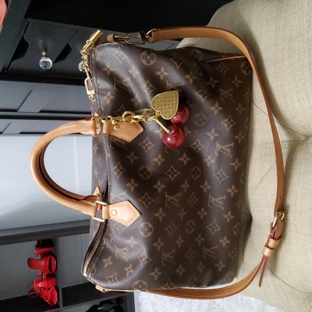 Louis Vuitton Monogram Speedy Bandouliere 35 - Picture 9 of 10